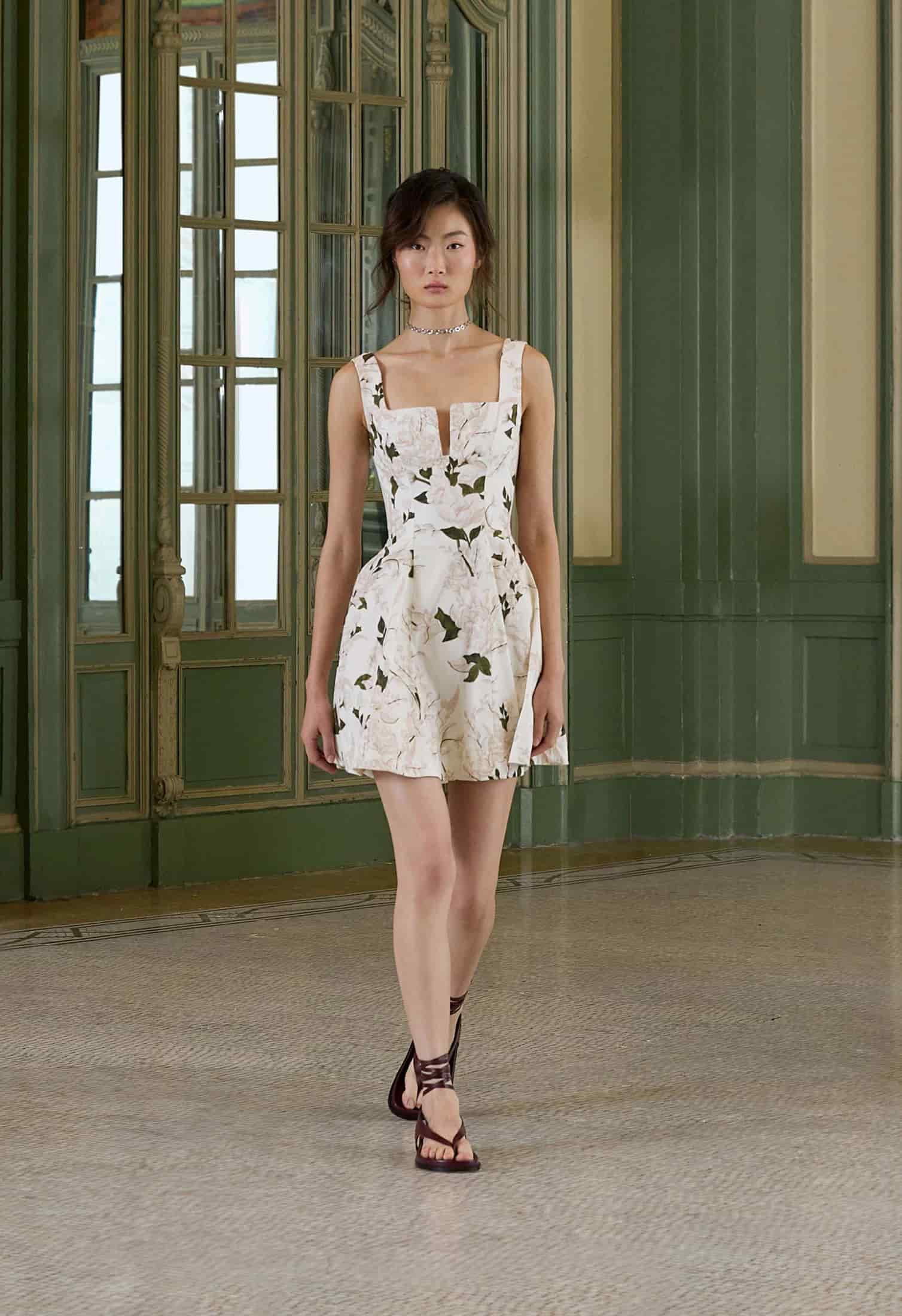 Agua Gardenia Mini Dress - miniatura 2