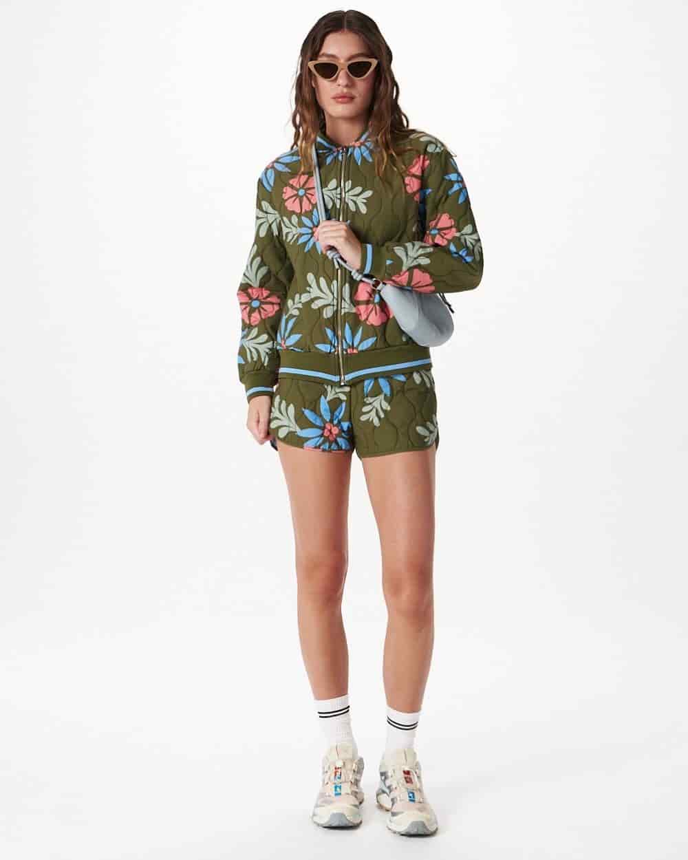 FLORAL QUILTED JACKET - miniatura 5