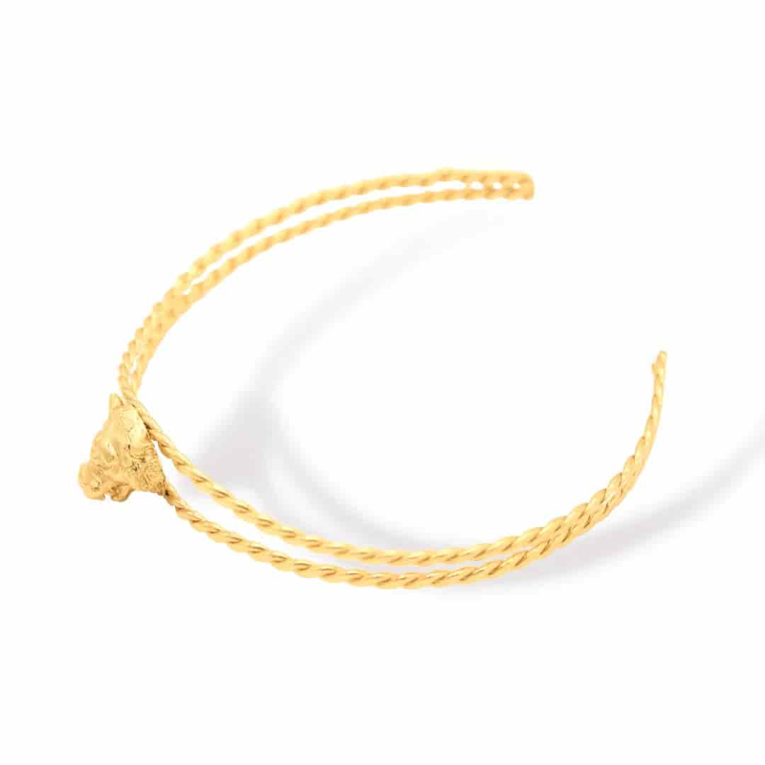 Choker con cabeza de tigre - miniatura 2