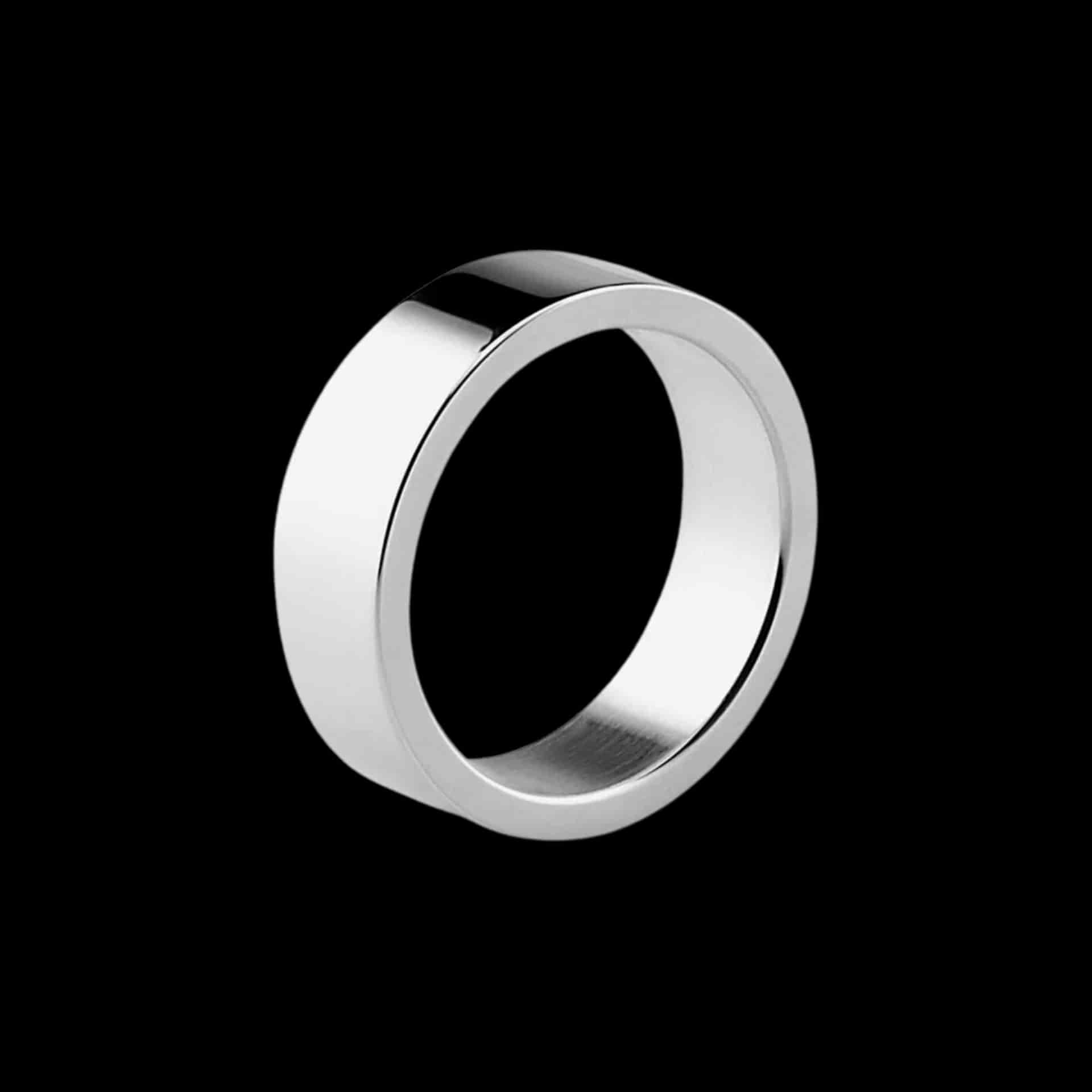 BAND RING 7MM | ANILLO EN PLATA LEY 925 - miniatura 3
