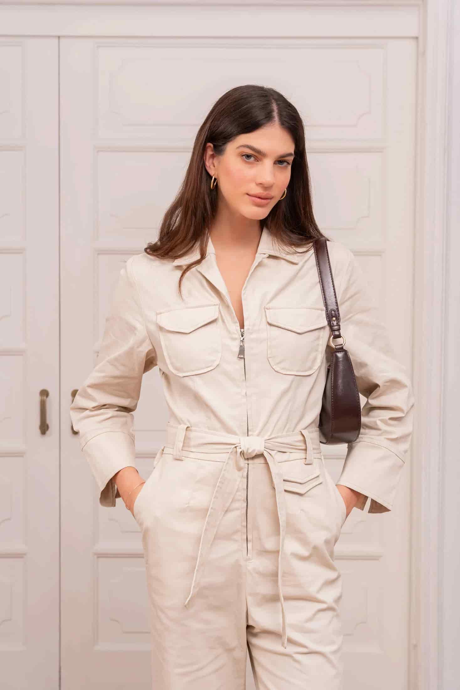 Jumpsuit Mujer Crudo - miniatura 1