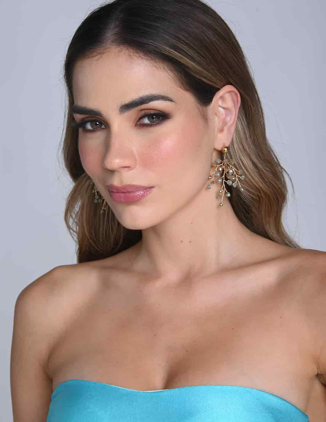 Areta Elara Mint Green + Ochre - miniatura 1