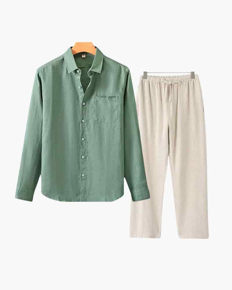Old Money Linen Combo (Longsleeve) - miniatura 6