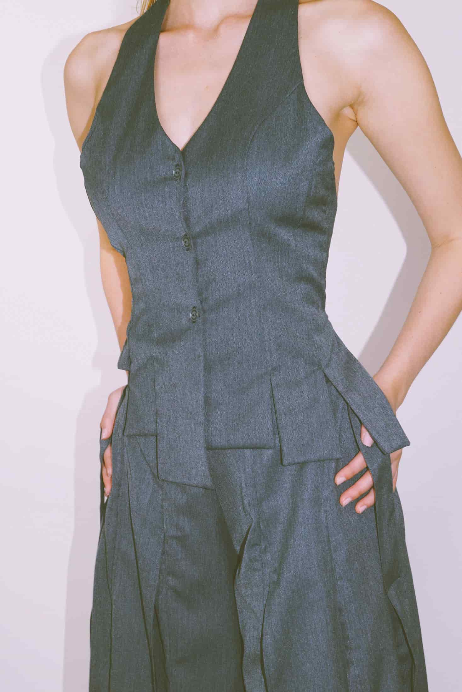 Gray Motion Vest - miniatura 3