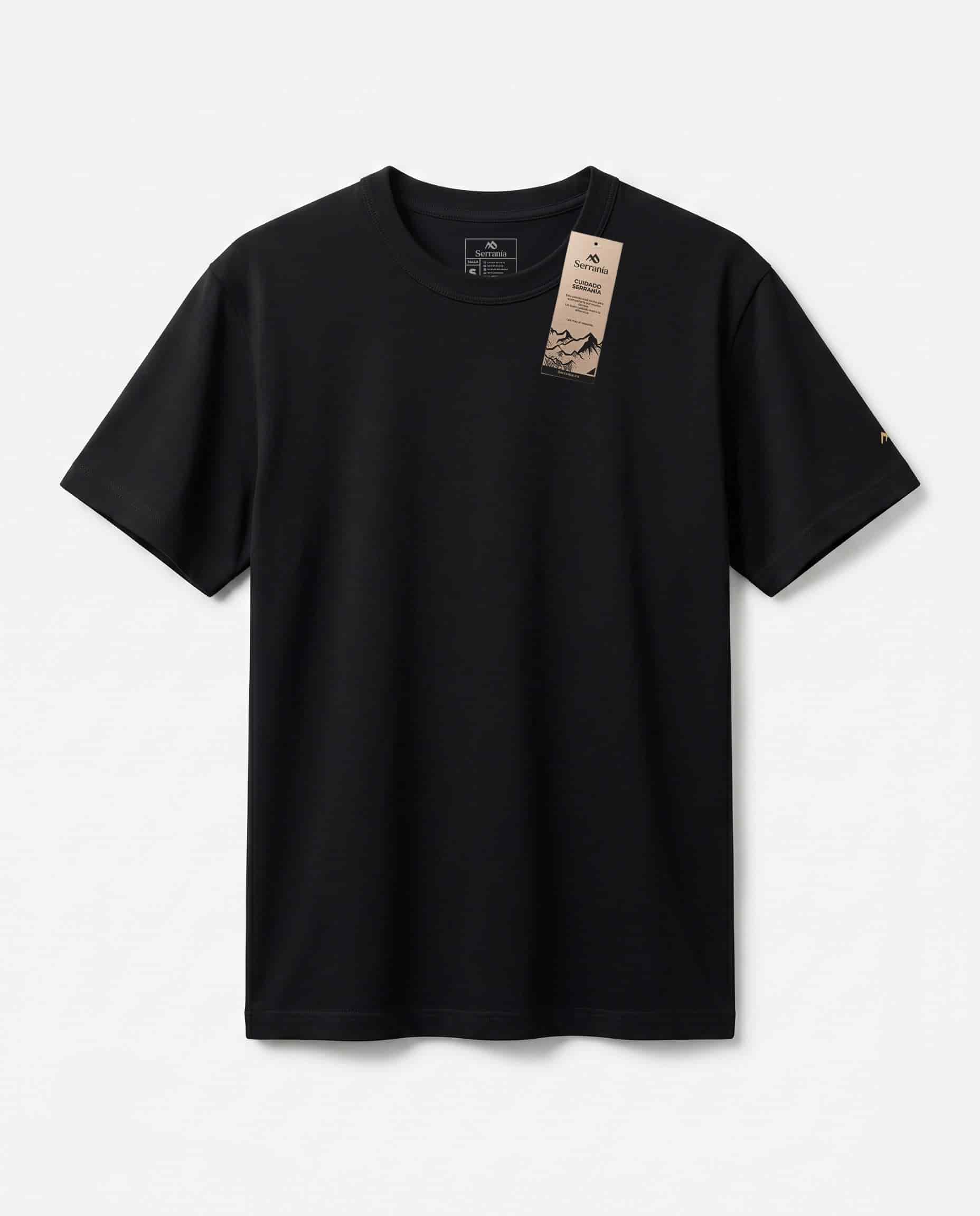 Camiseta Slim Fit Negra - miniatura 2