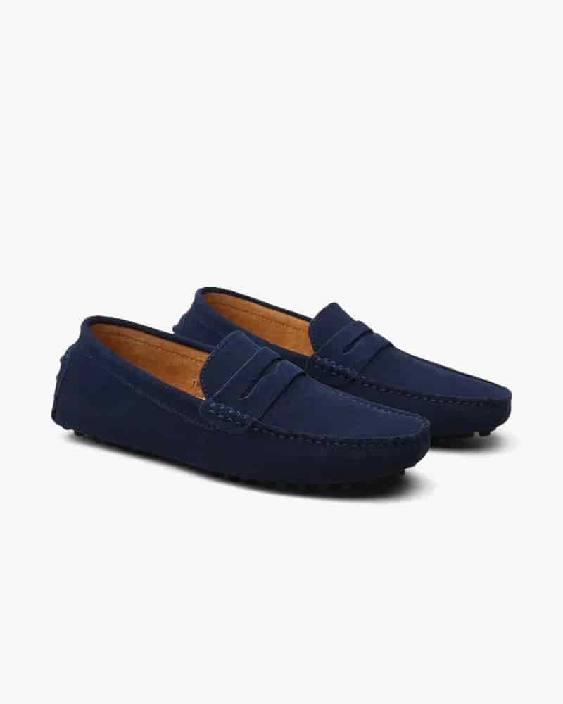 Suede Driver Loafers - miniatura 2