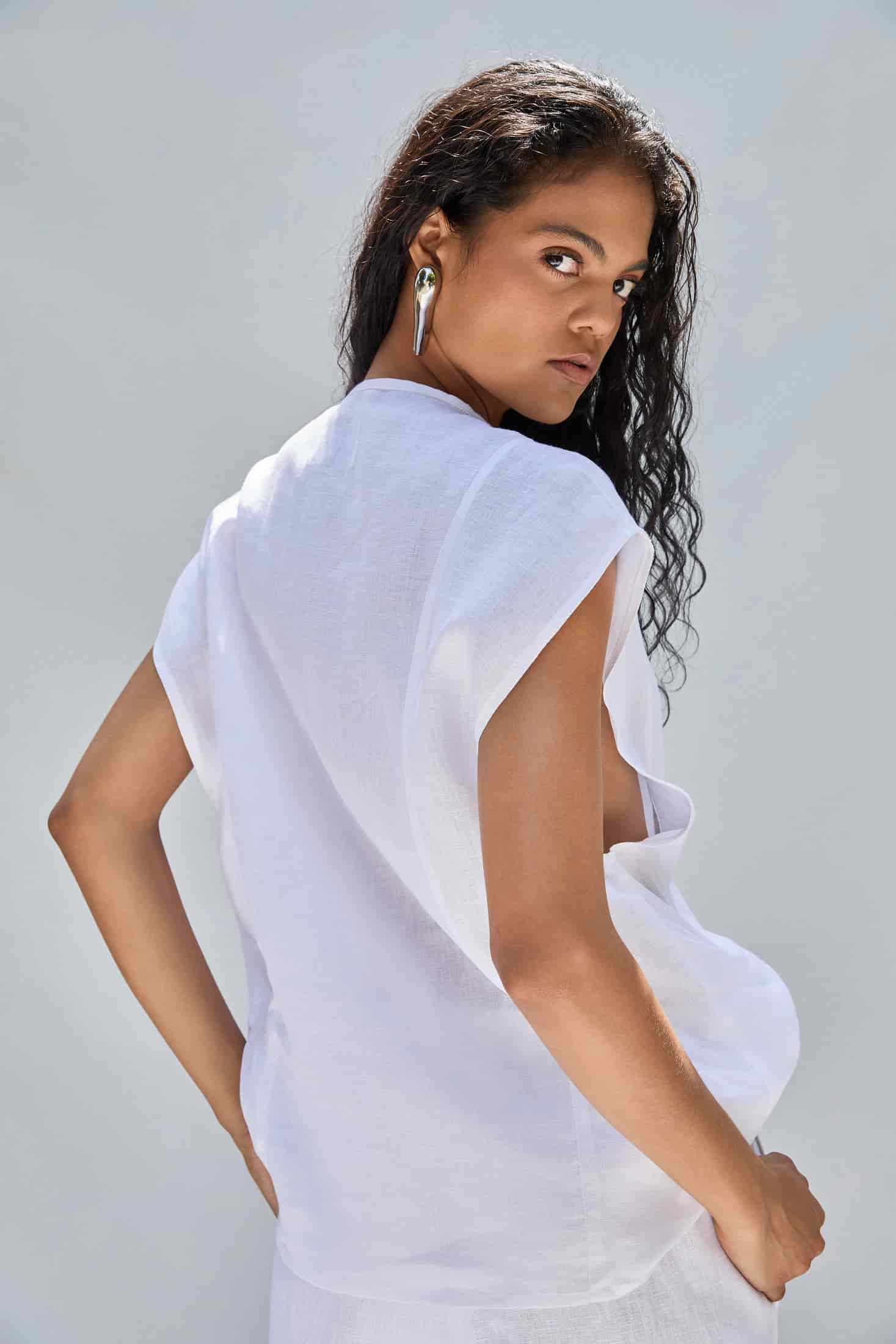JOSE TOP WOMEN WHITE - miniatura 2