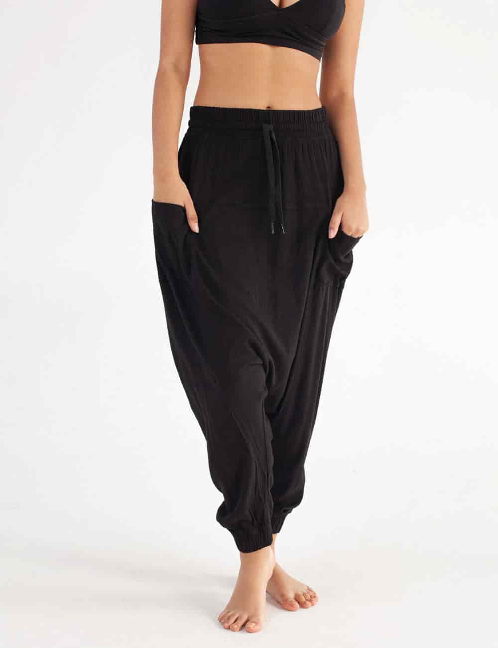 Pantalón Aladino negro mujer - miniatura 9