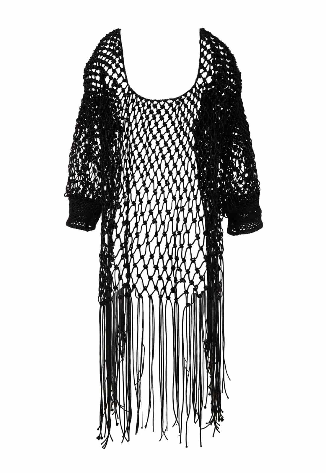 MACRAME MESH SHIRT - miniatura 3