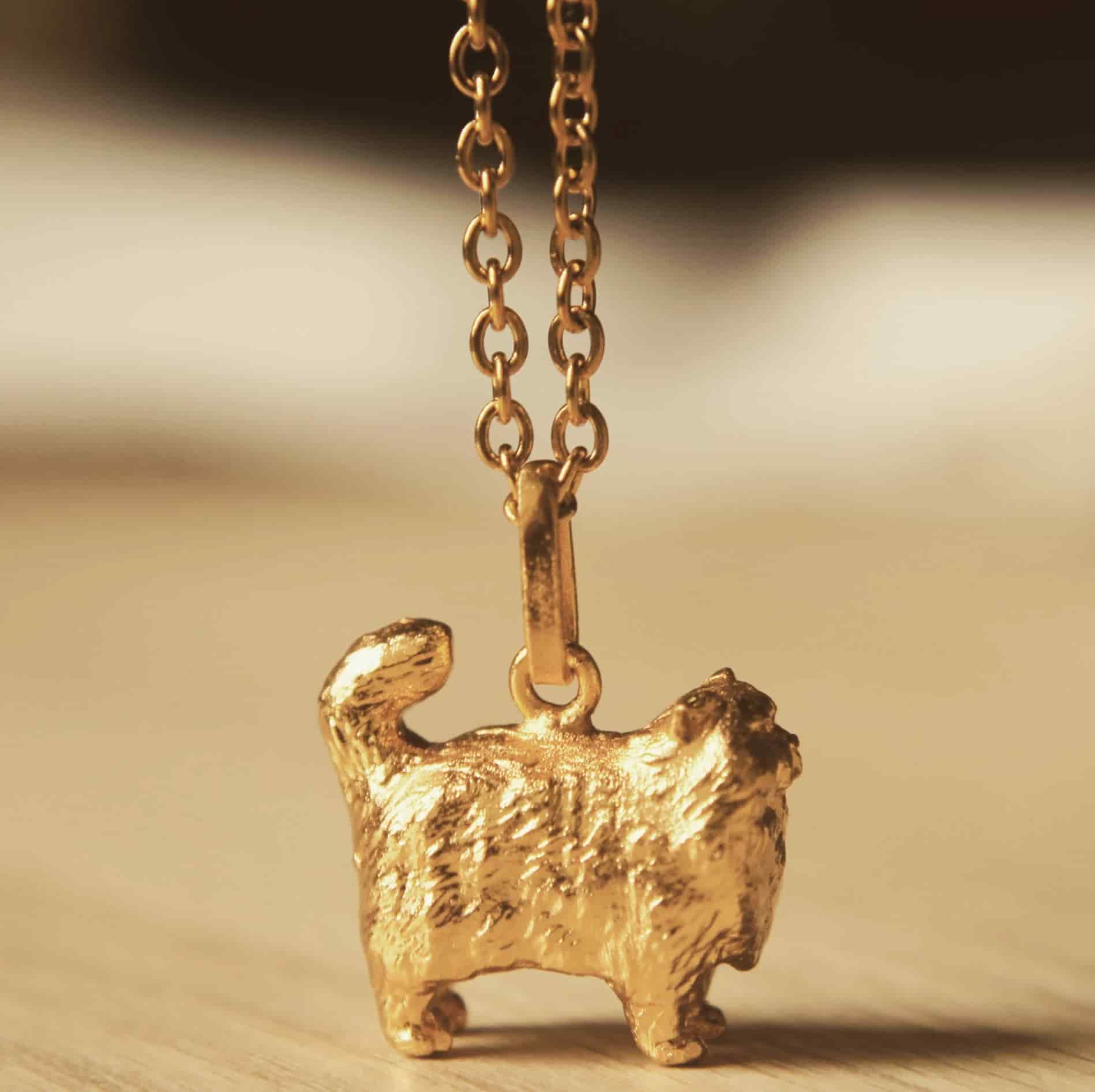 Cadena de gato peludo cuerpo completo - miniatura 2