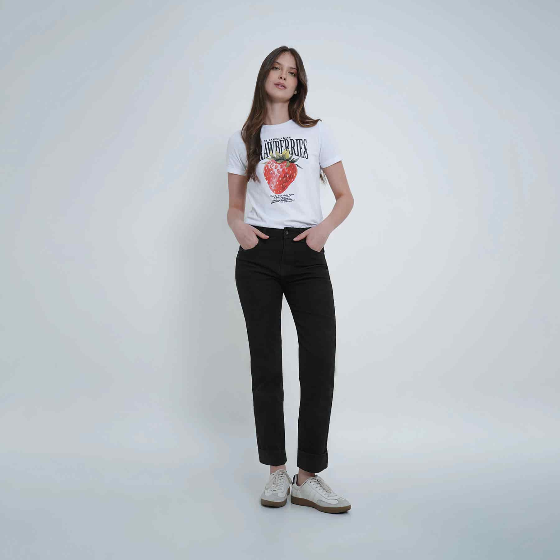 Jean Tiro Medio Bota Skinny - miniatura 9