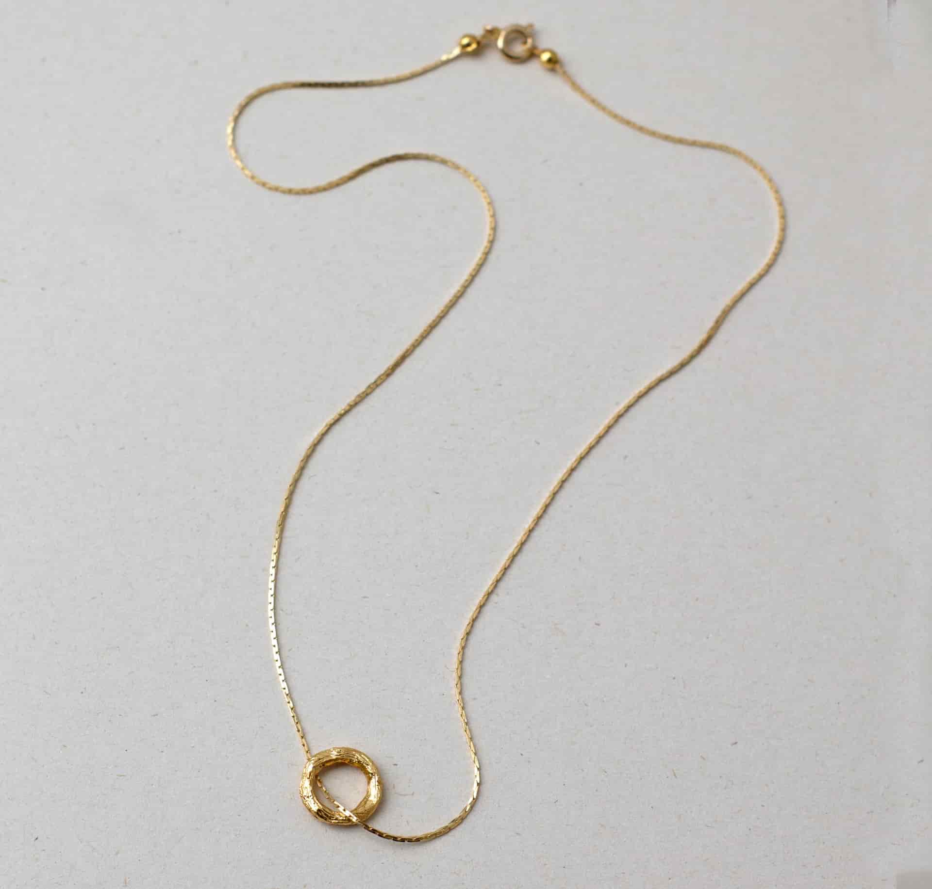 Collar circulo infinito - miniatura 3