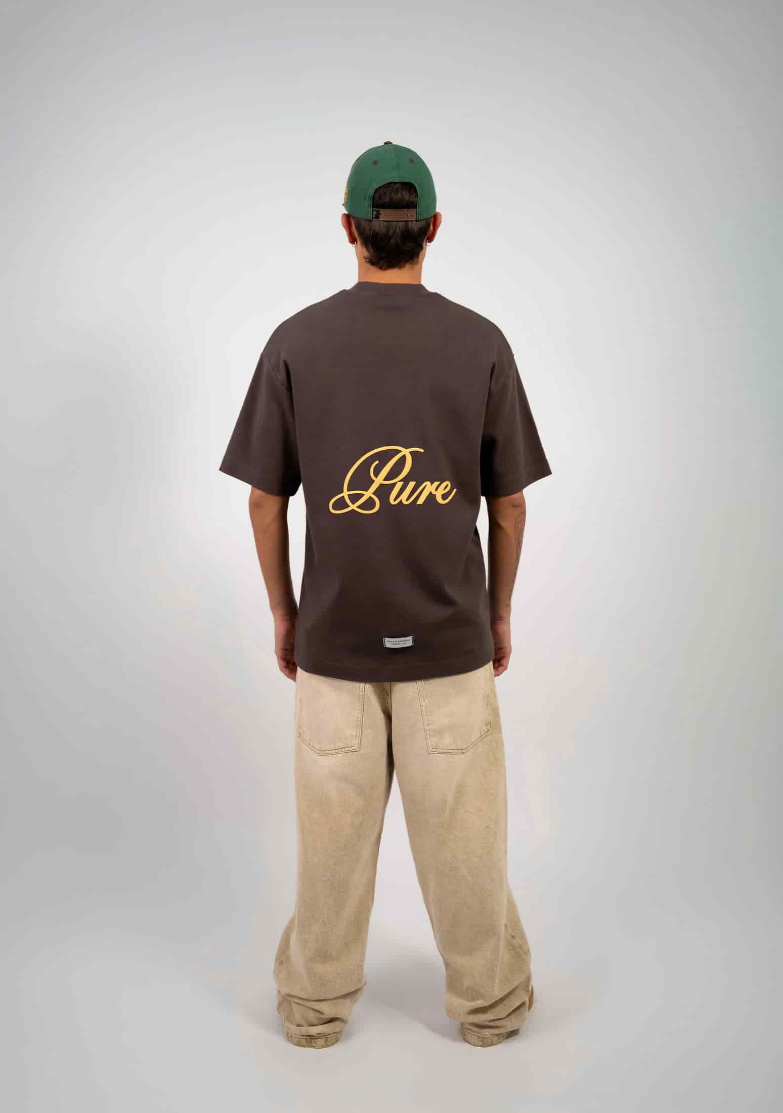 Brown Logo T-Shirt - miniatura 4