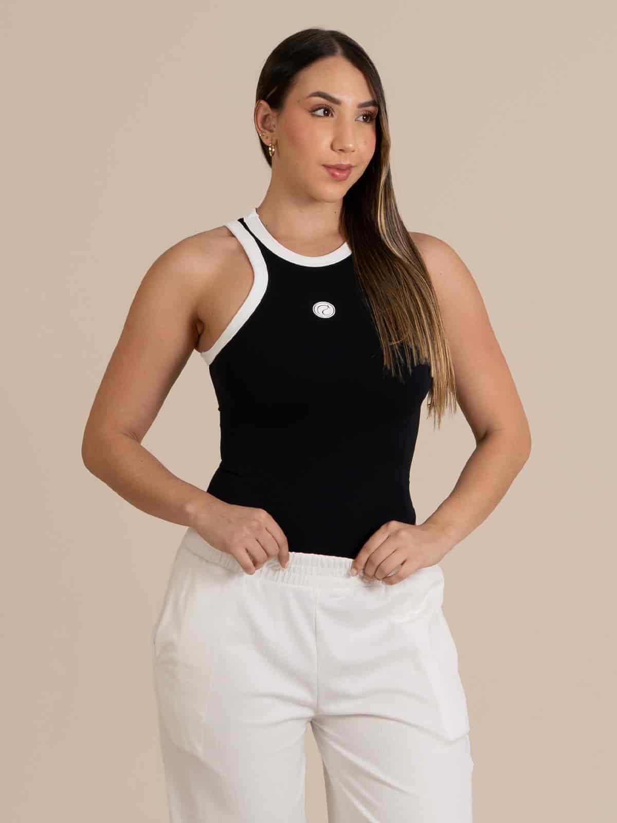 Amalfy body seamless black - miniatura 1
