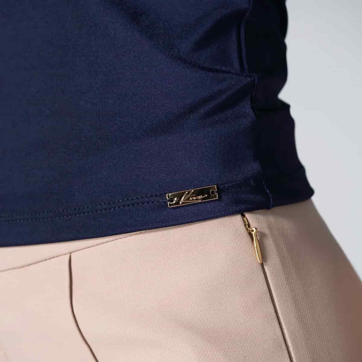 Blusa Slim Cuello Alto Eve - miniatura 5