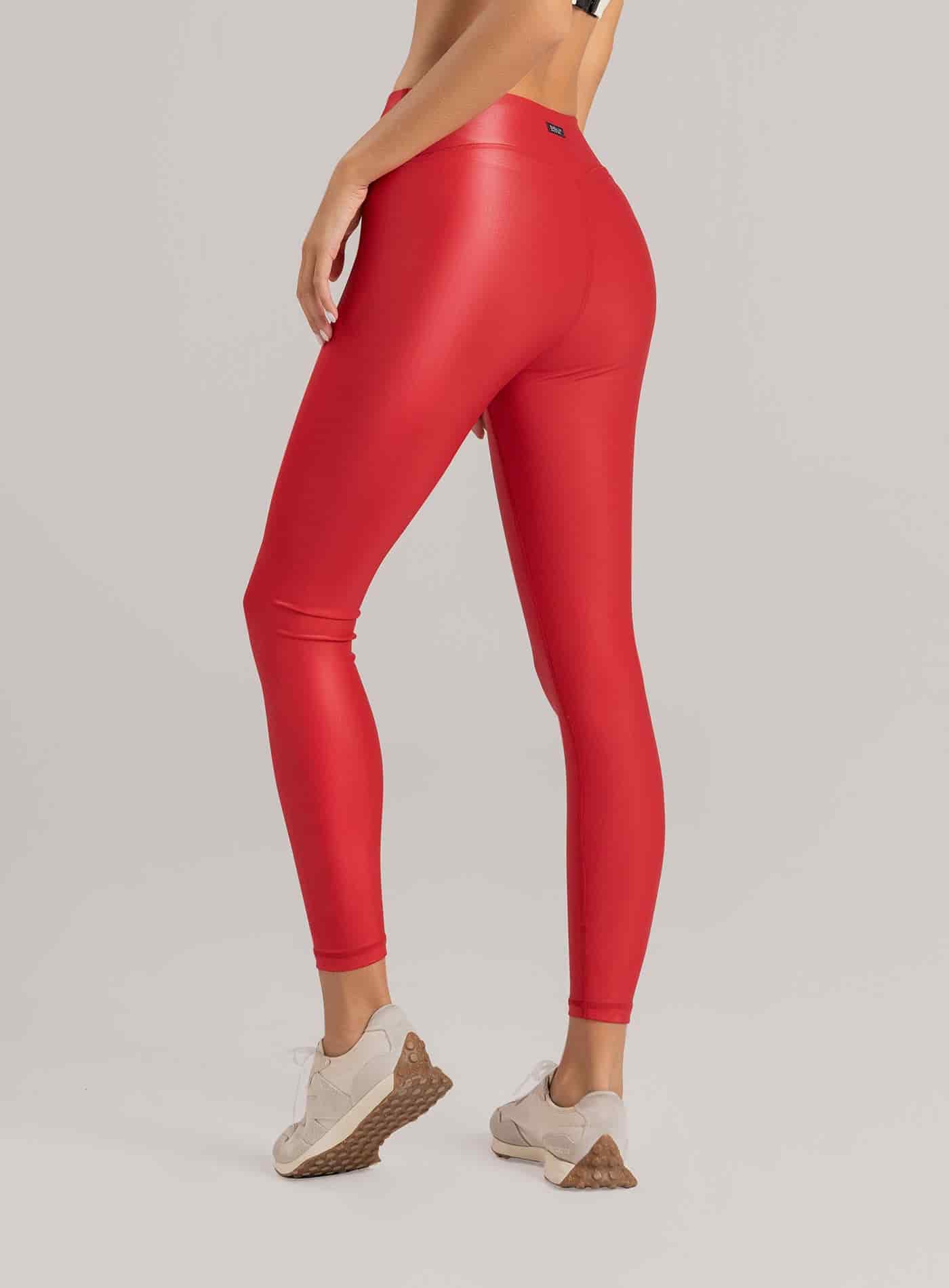 LEGGINS DEPORTIVO FIORE EN TELA APARIENCIA CUERO - miniatura 8
