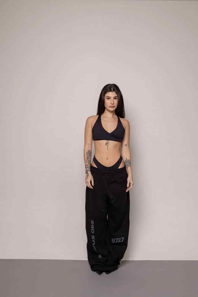 Sudadera 8727 Sgo Dama-Negra - miniatura 5