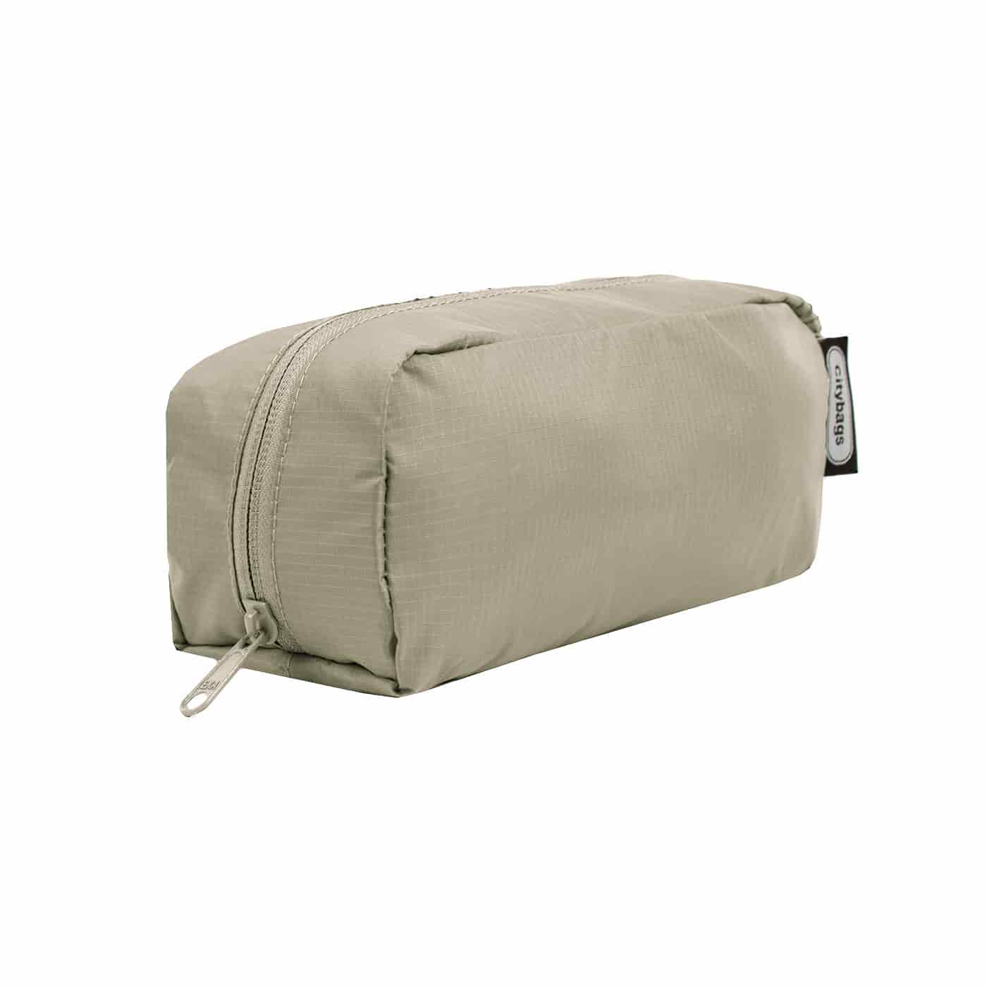 Cosmetiquera Beige Citybags - miniatura 2