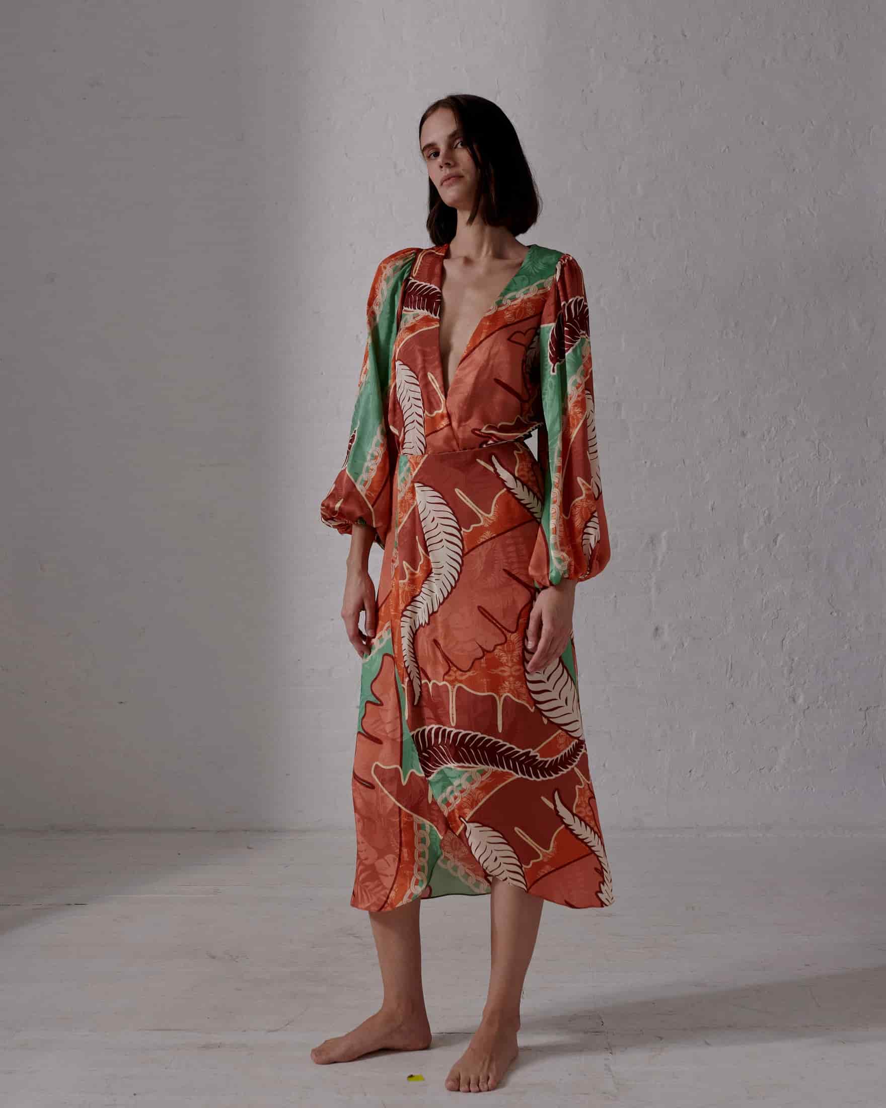 Sambale Jacquard Bodysuit / Coral - miniatura 2