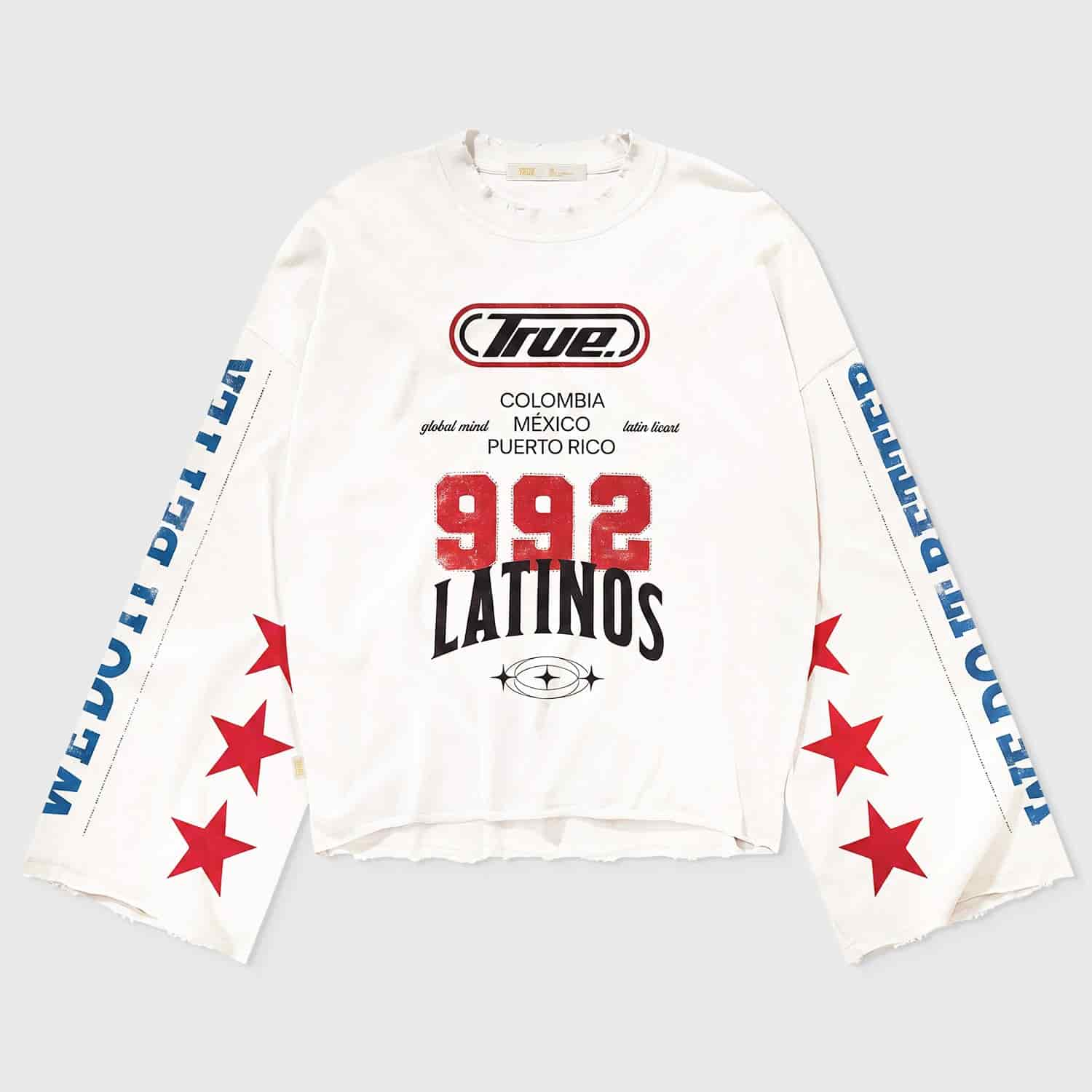 Latinos Wide Sleeve LS - Cream - miniatura 1