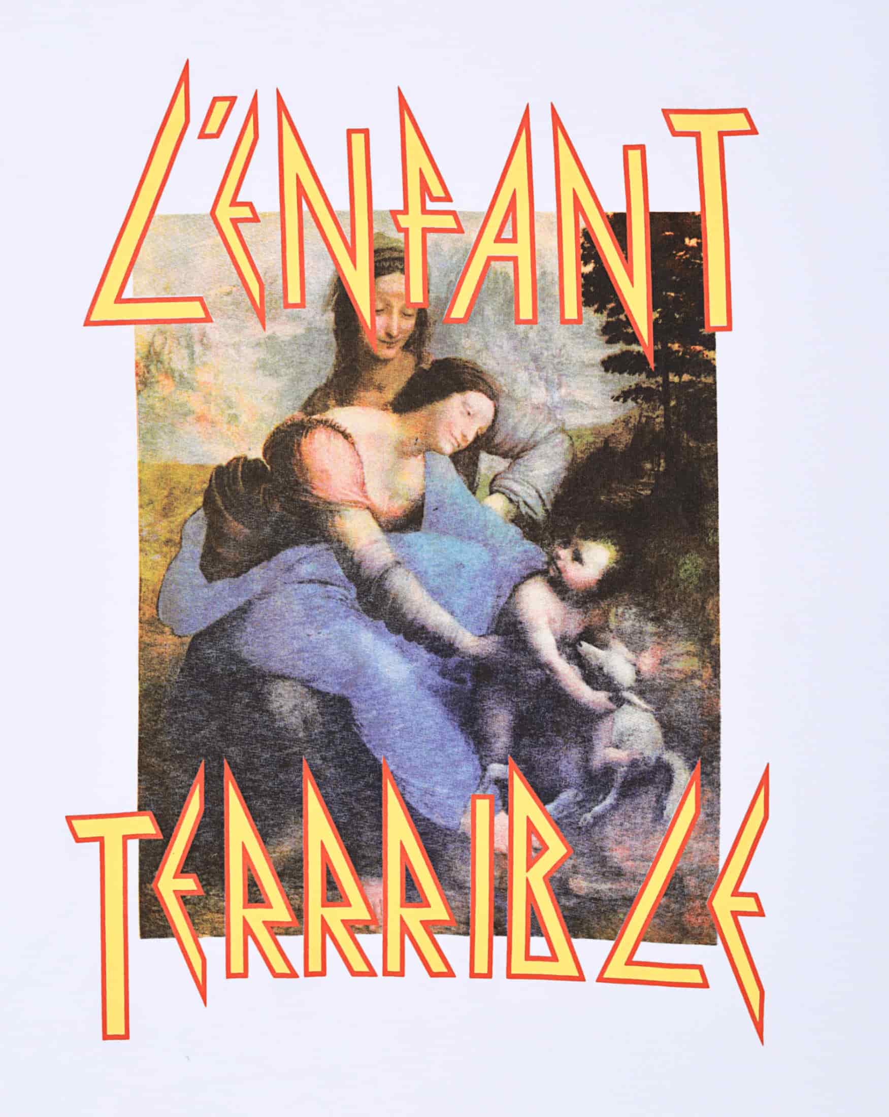 L'ENFANT TERRIBLE WHITE T-SHIRT - miniatura 3
