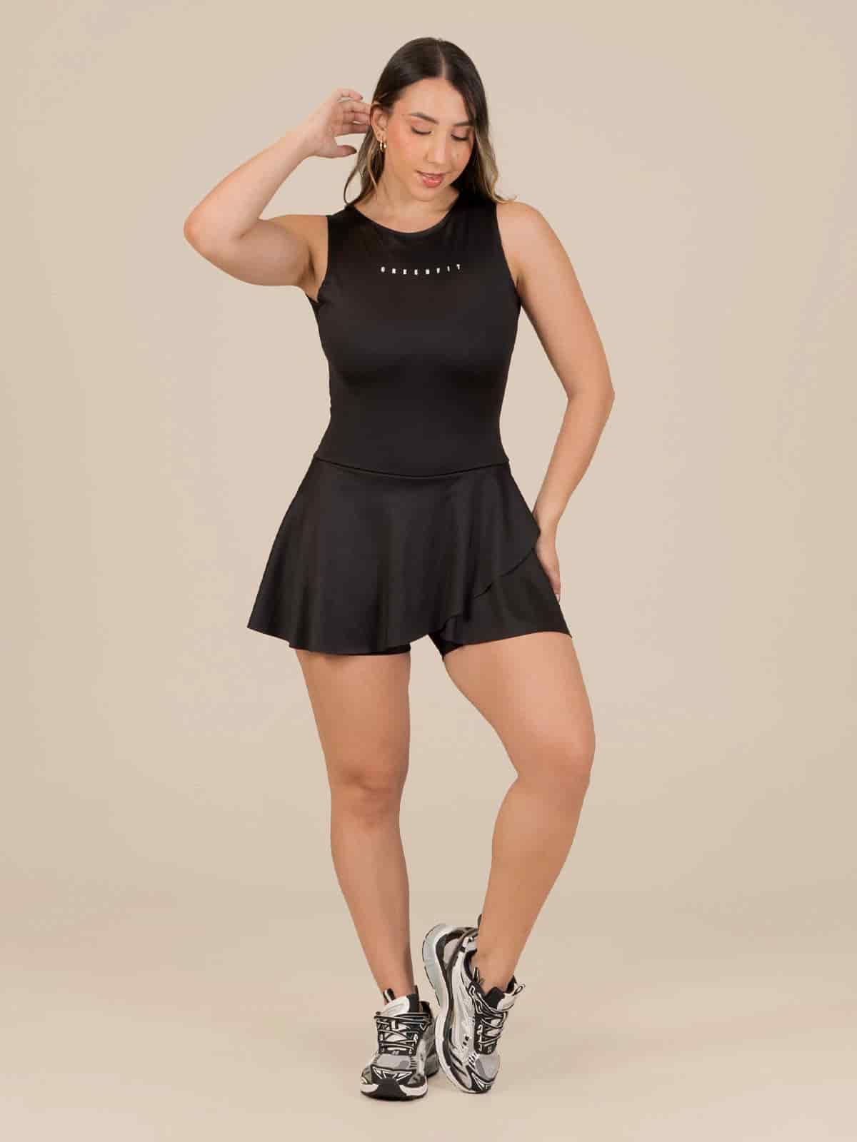 Vainilla enterizo Negro - miniatura 1