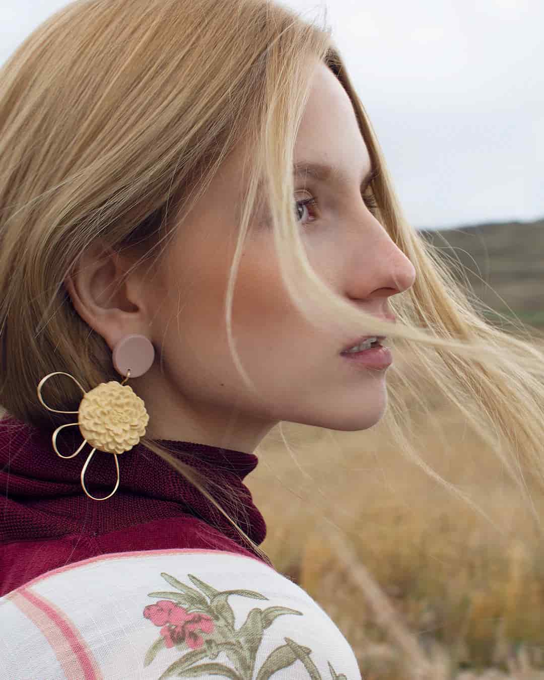 Corolle3 Earrings - miniatura 3