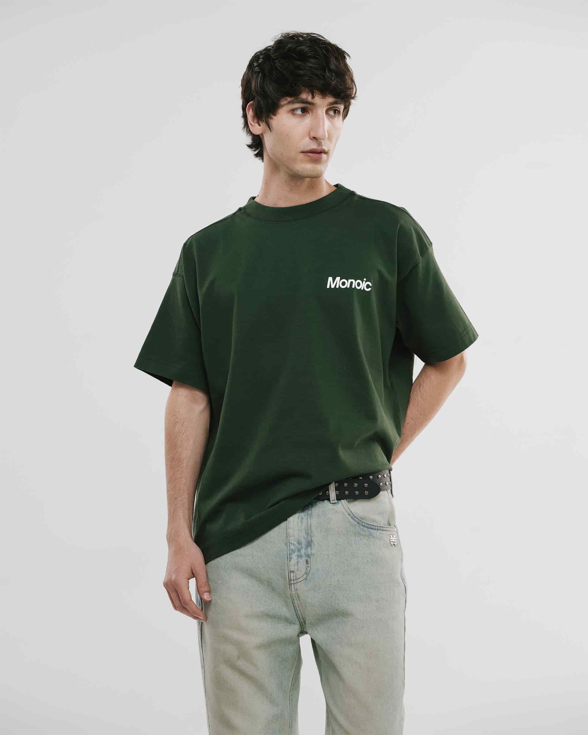 Camiseta Logo Oversized V4 - Forest Green - miniatura 3
