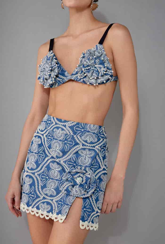 ROSE TOP DENIM - miniatura 3
