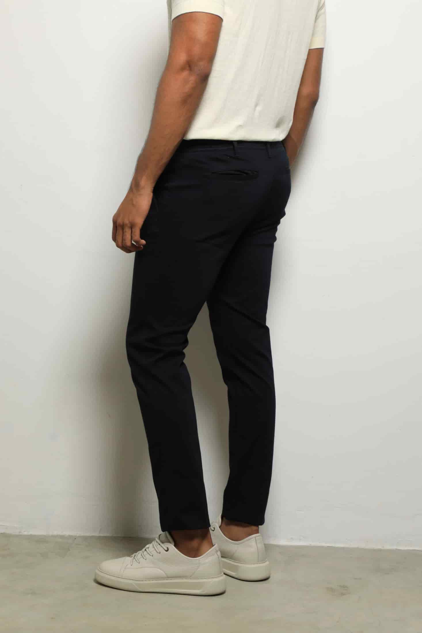 Pantalón Chino Pique Navy - miniatura 3