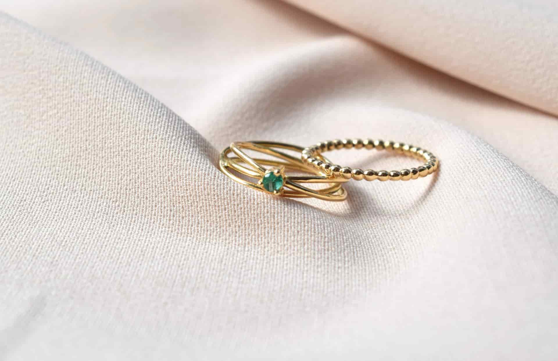 Anillo Alma Esmeralda Oro 18K - miniatura 3