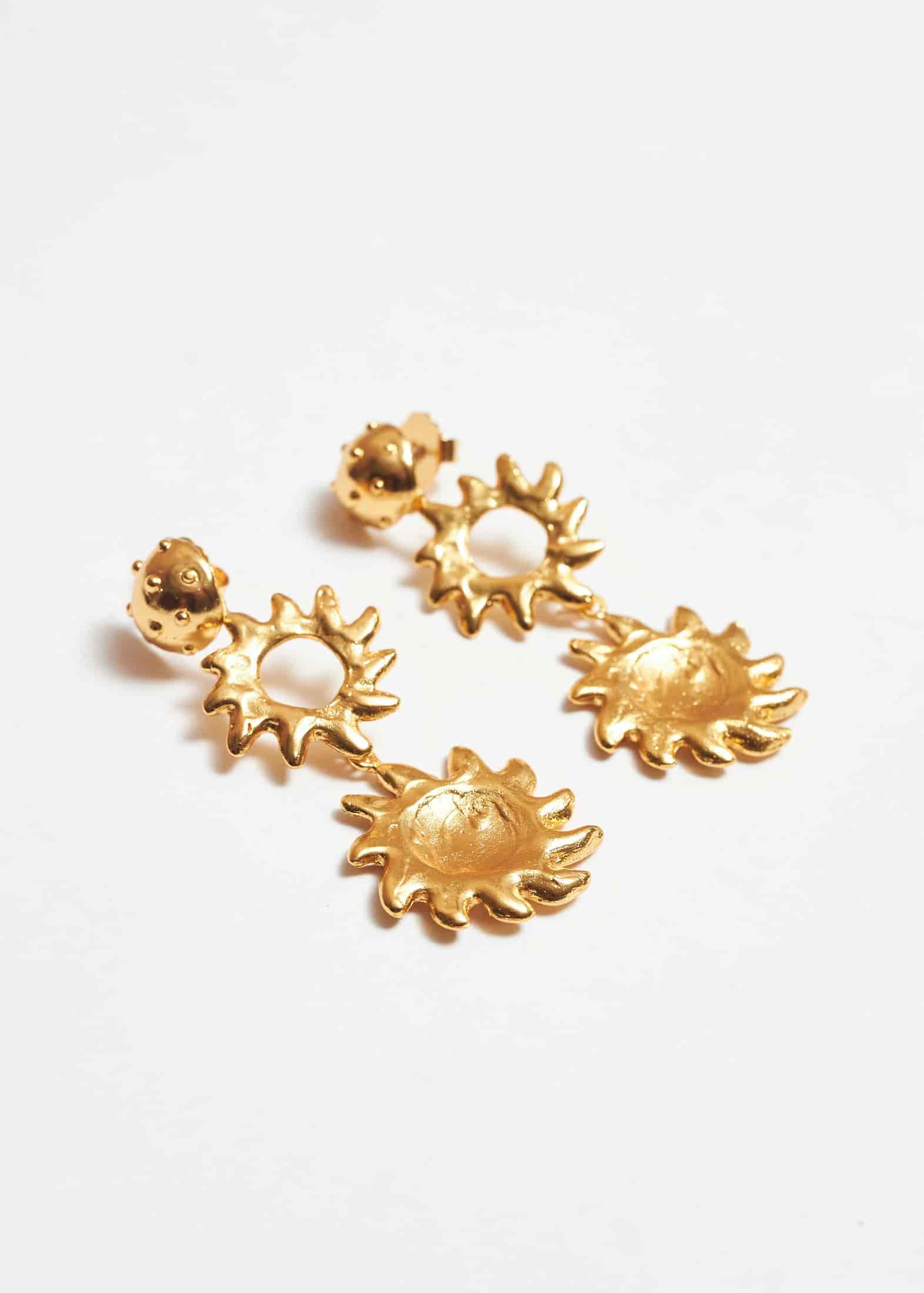 Aretes Solé Garden Dorado - miniatura 1