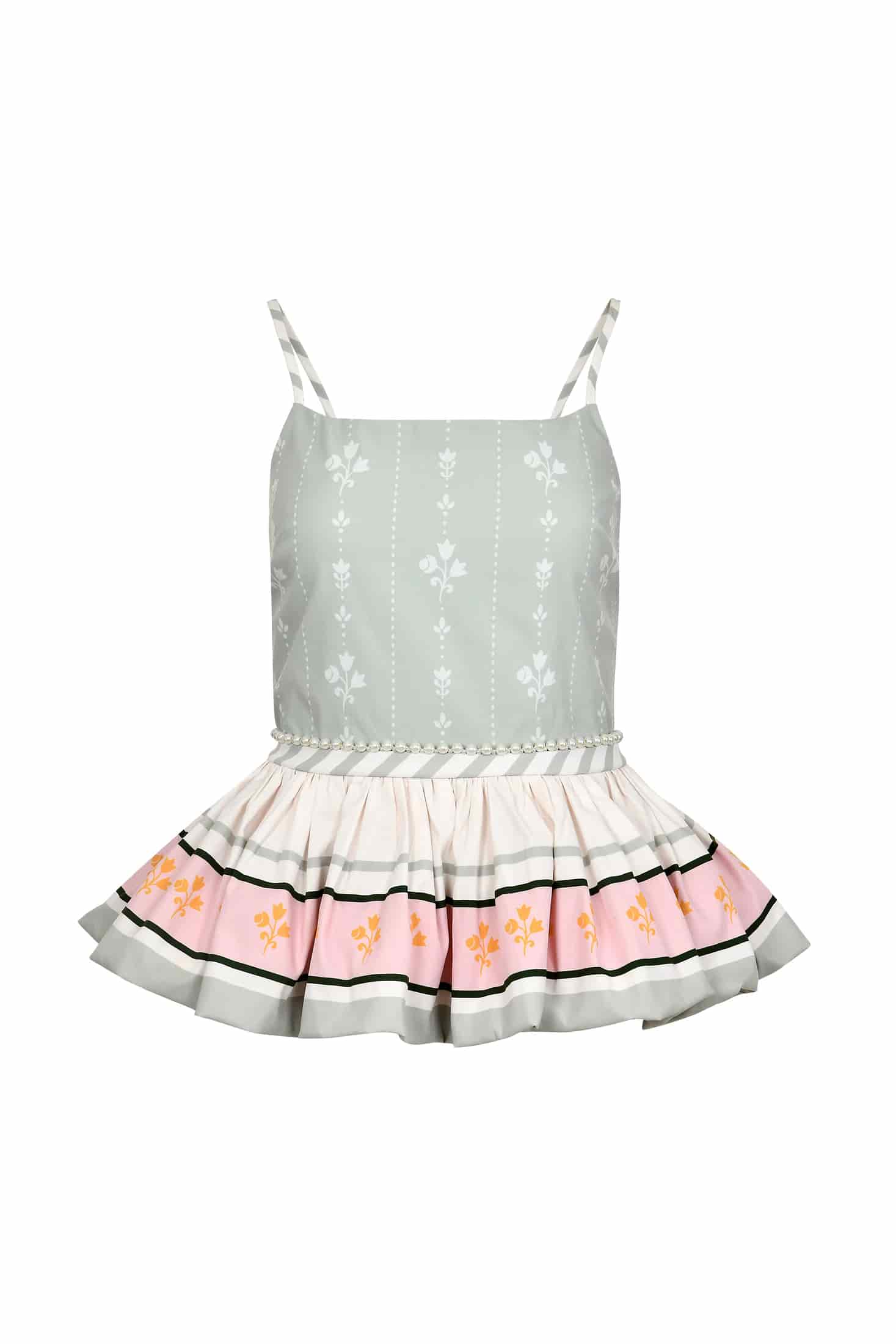 Camille Peplum Top - miniatura 1
