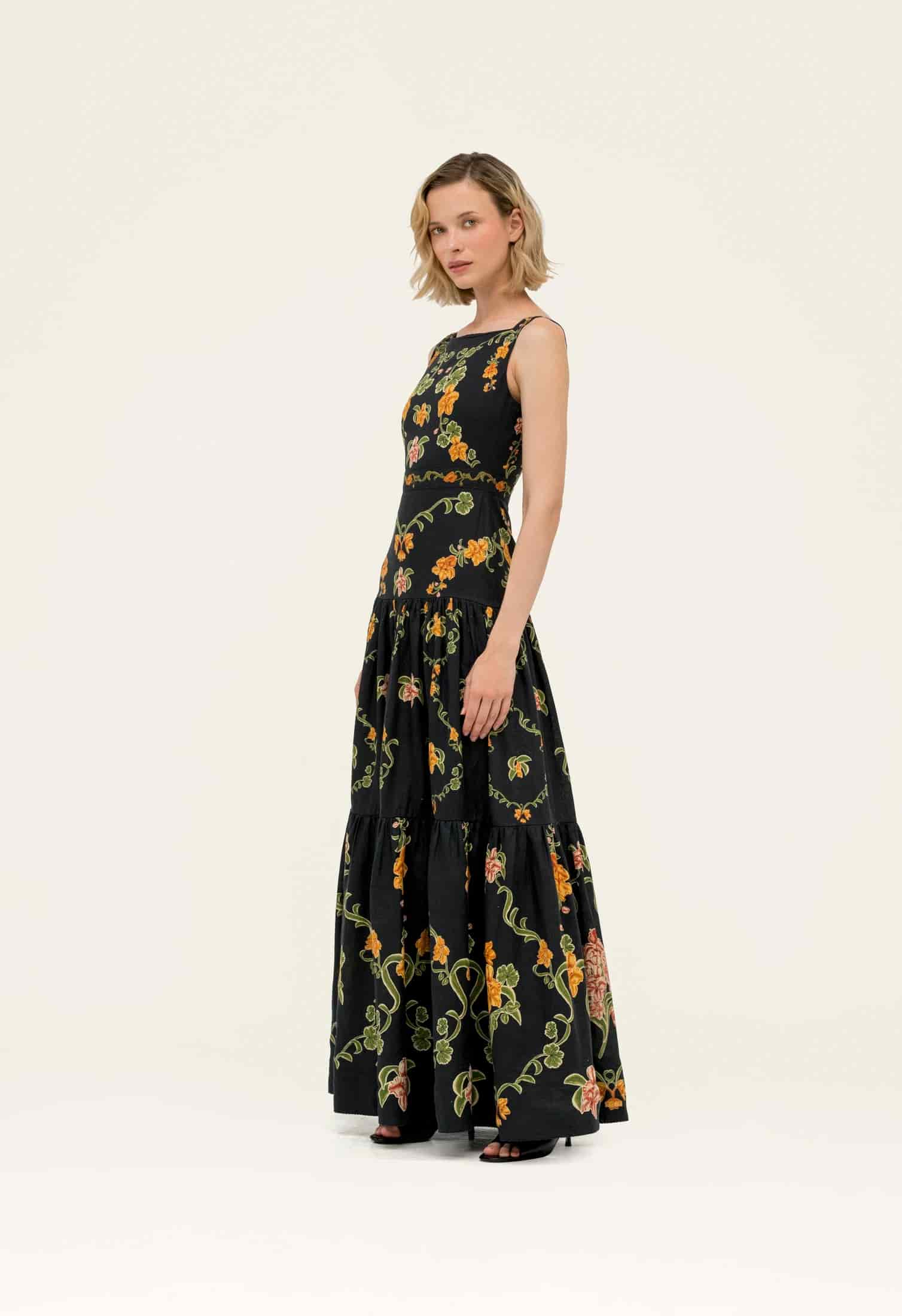Abeja Cordillera Maxi Dress - miniatura 3