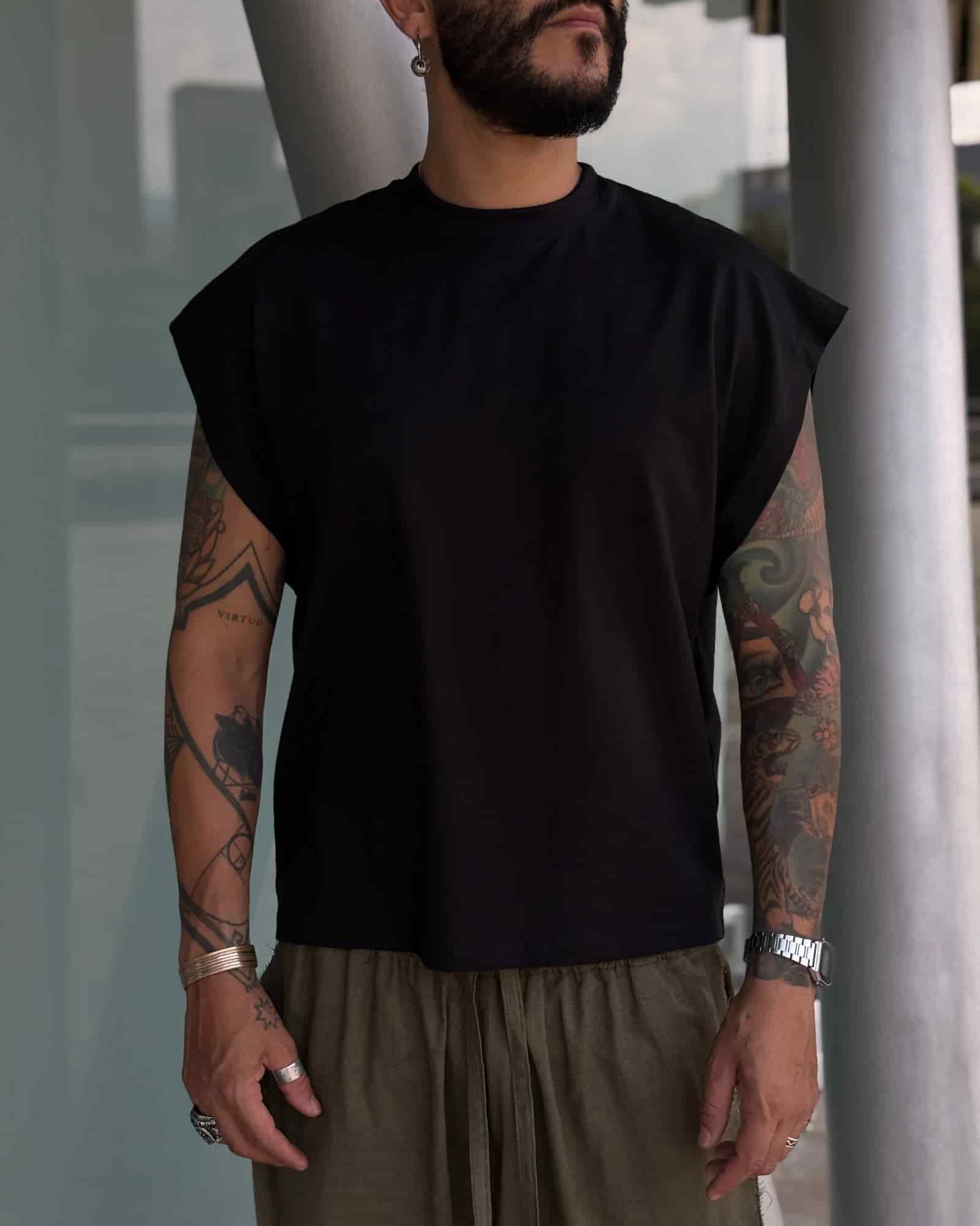 Camiseta cometa black - miniatura 1