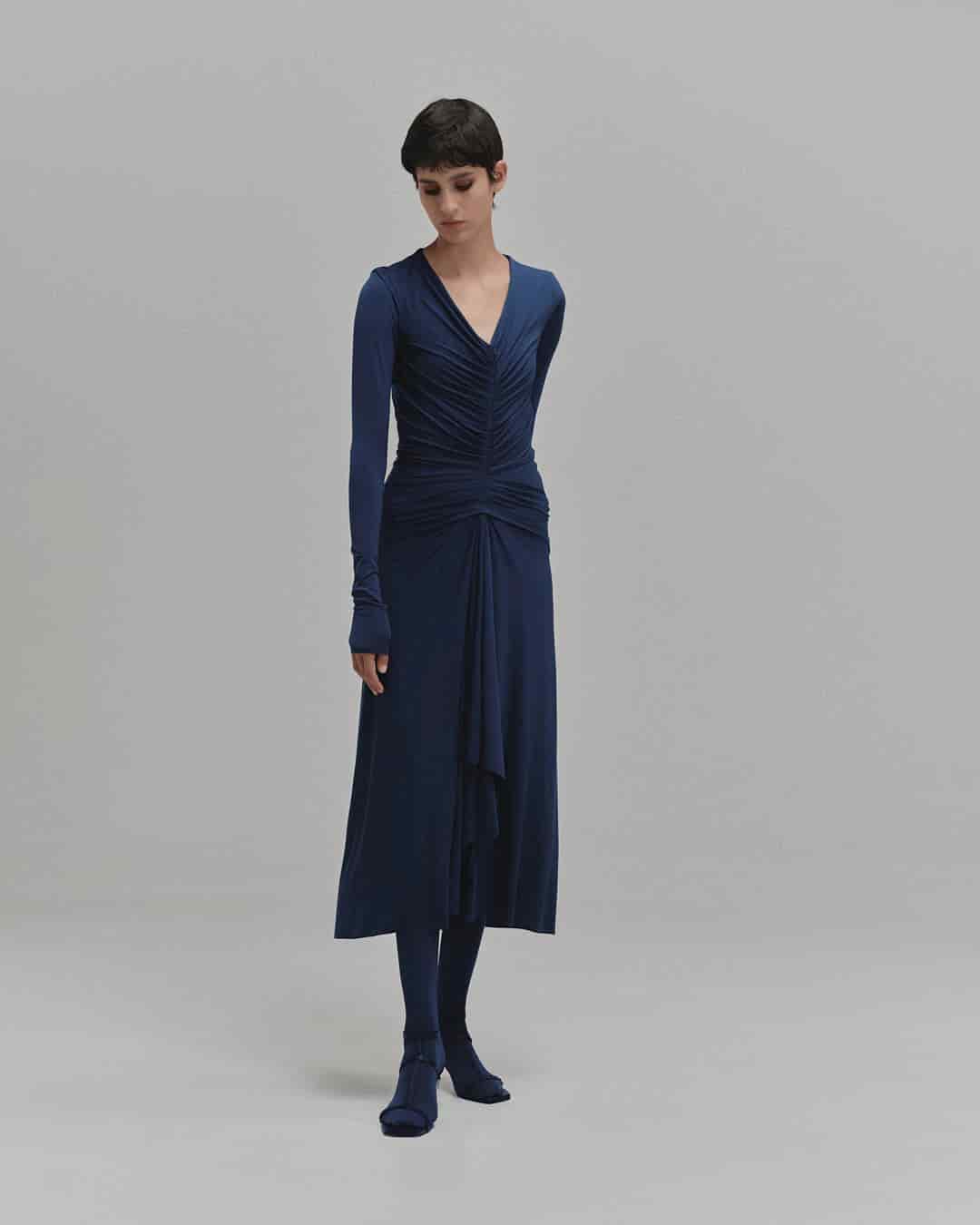 "CARDO" MIDI DRESS - miniatura 2
