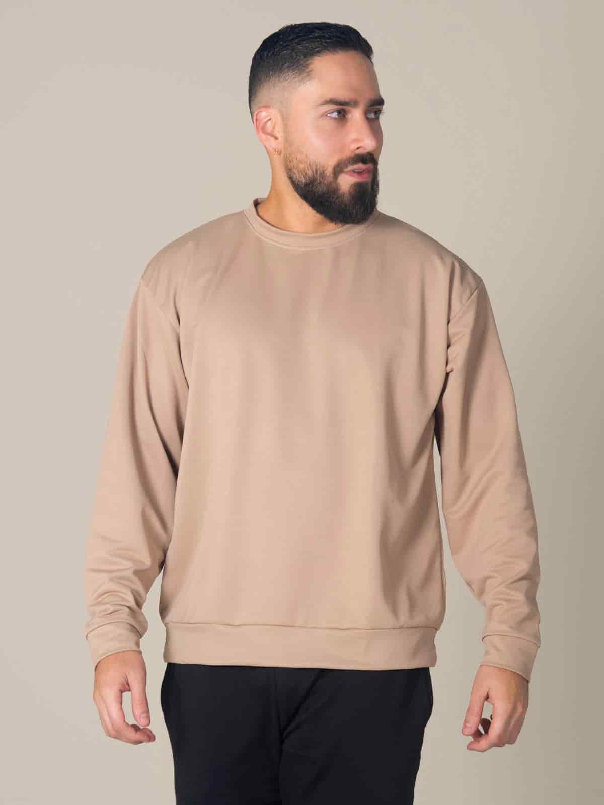 BUZO UNISEX SORONA CAMEL - miniatura 1