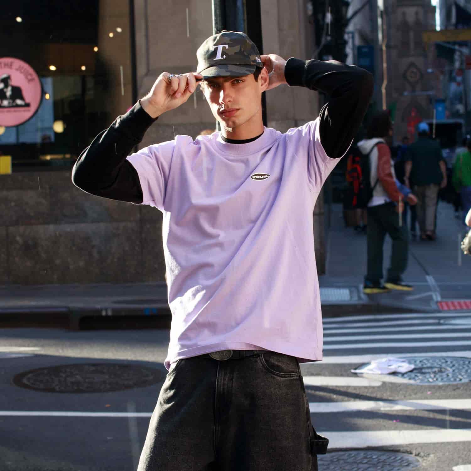 Moonlight Regular T-Shirt - Lilac - miniatura 8