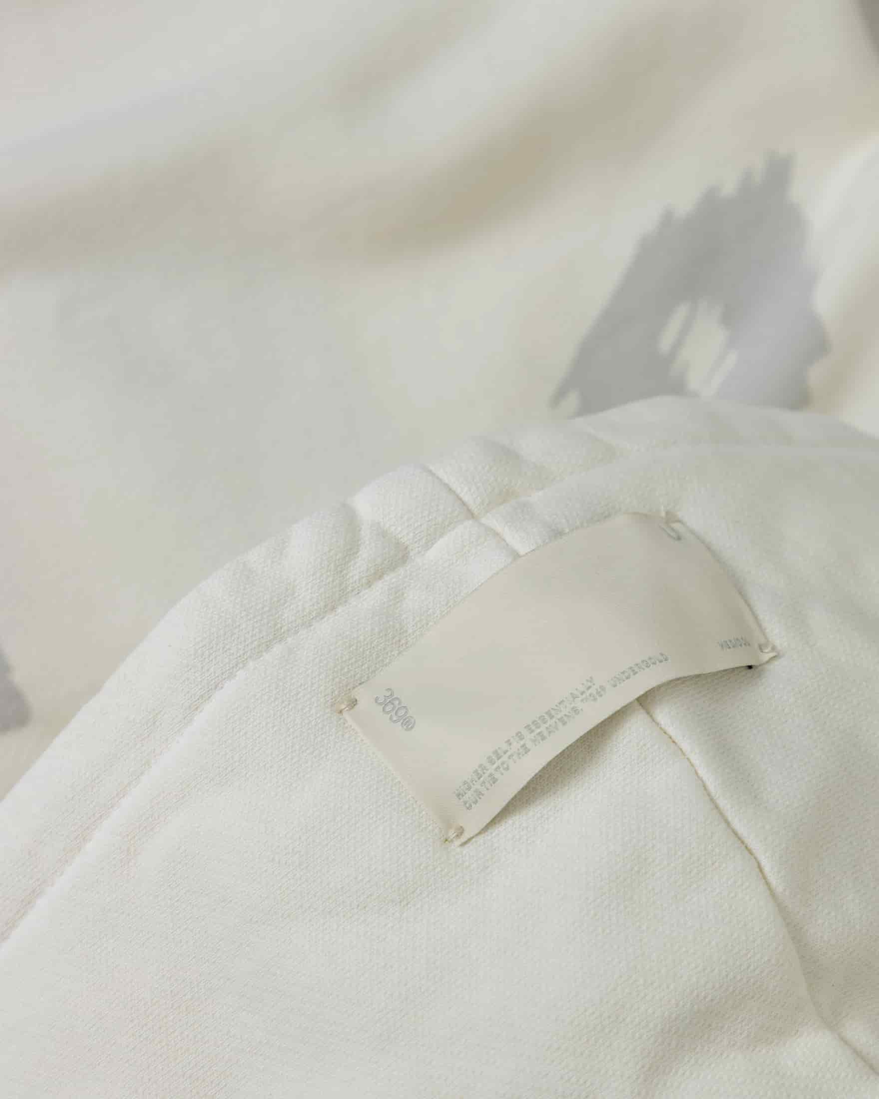 Echoes Tremor Boxy Fit Hoodie White - miniatura 6