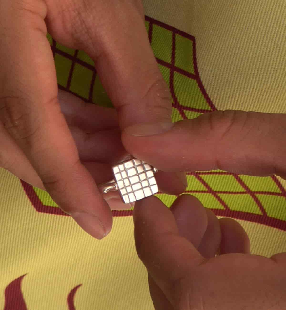 ✴︎ Anillo Ritual 🩸 Cc: caníbal ft. Exuvia ✴︎ En Plata ✴︎ - miniatura 2