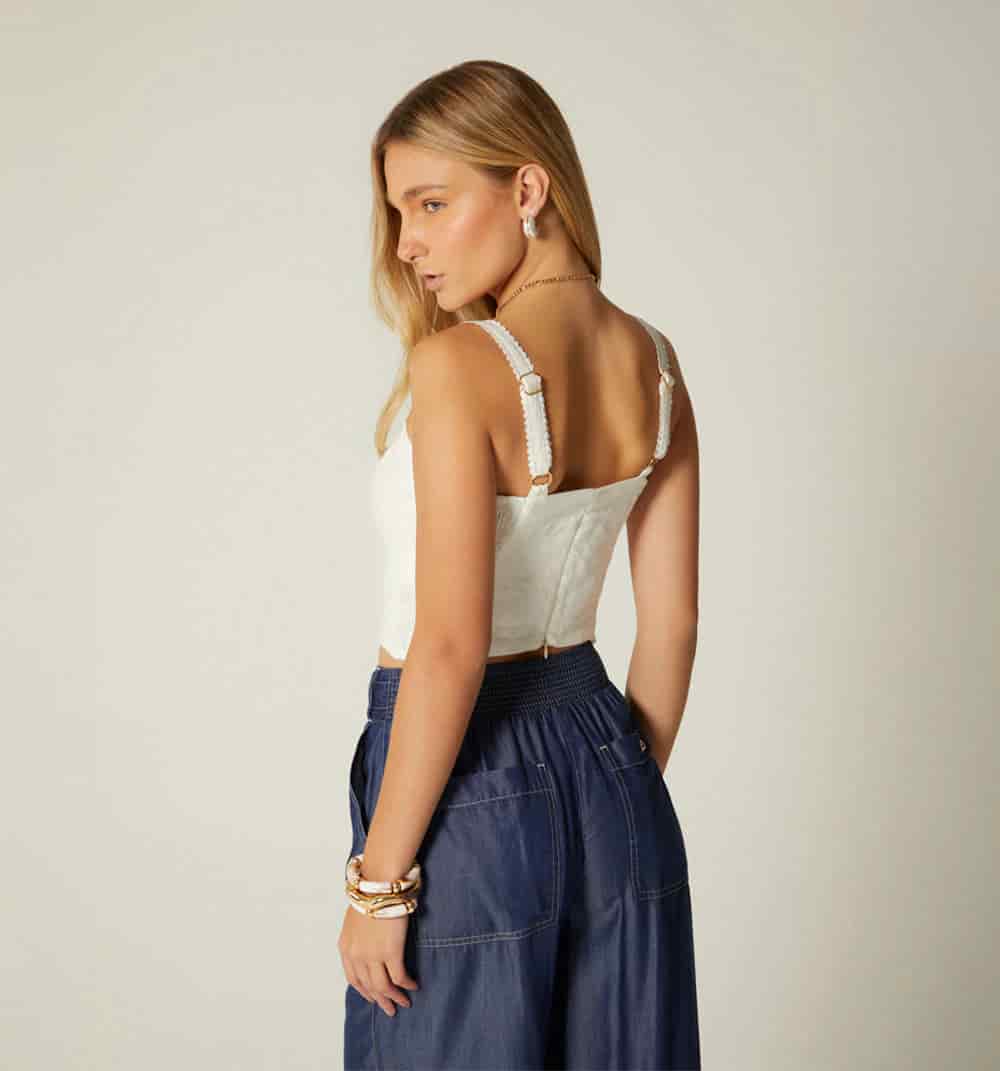 Blusa tiras - miniatura 4