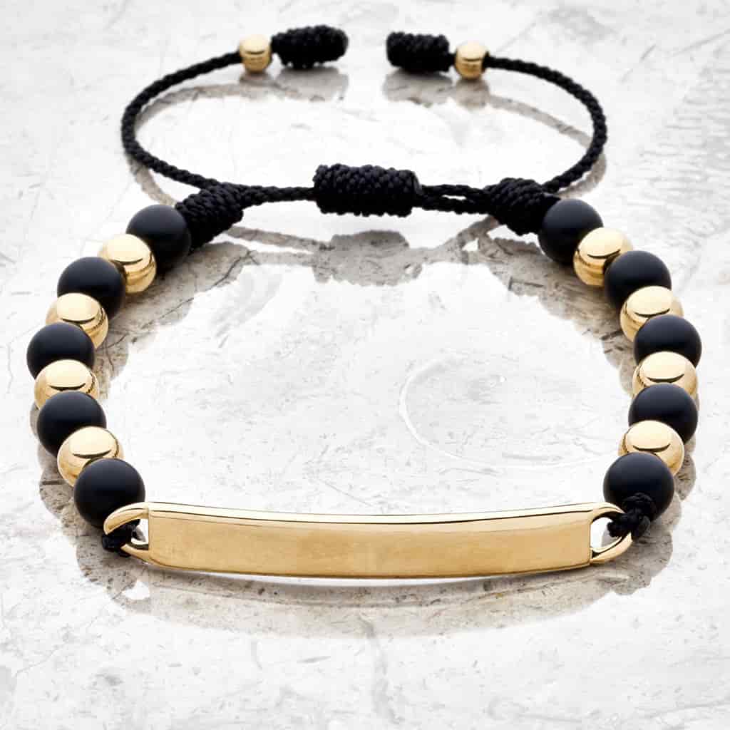 Pulsera Intercalada Placa - miniatura 1