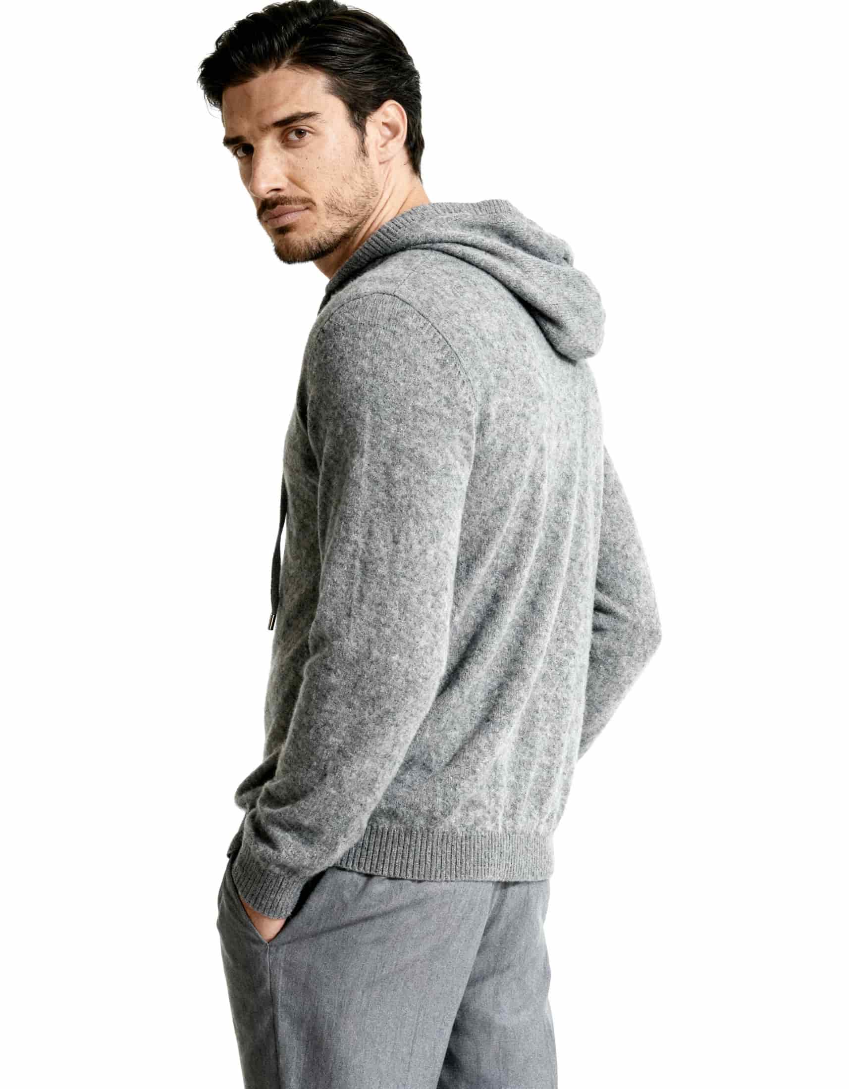 100% Cashmere Hoodie - miniatura 14