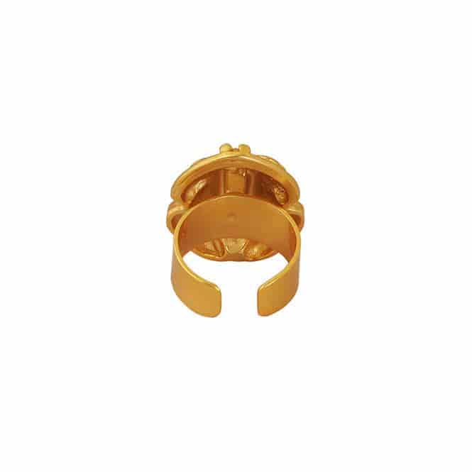 Anillo Rana Lisa una Trenza Tairona - miniatura 2