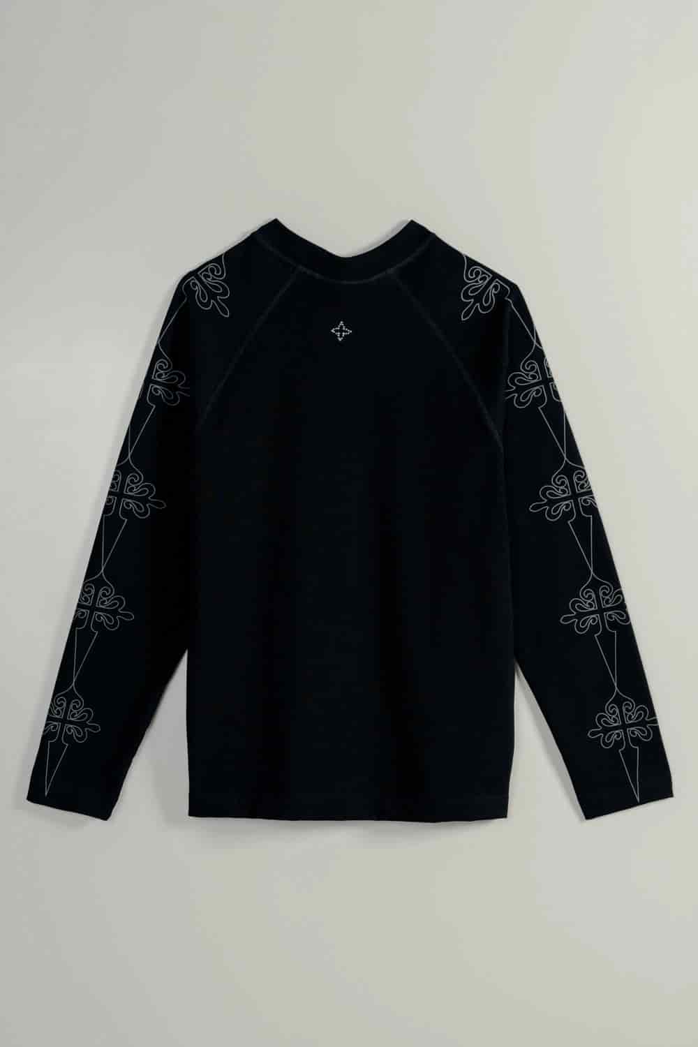 SANCTUS BLACK PULLOVER - miniatura 4