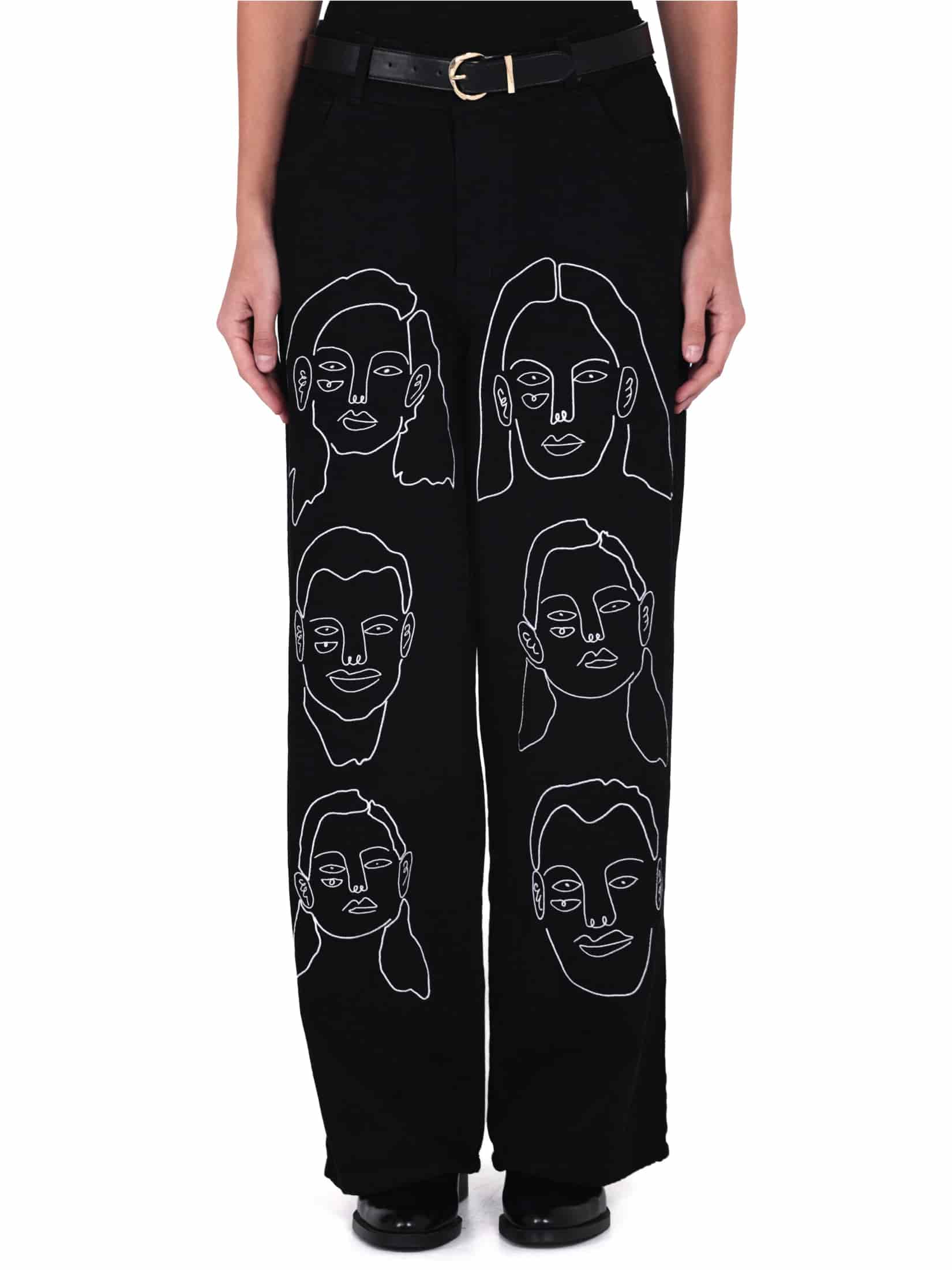 Pantalon Familia Negro - miniatura 1