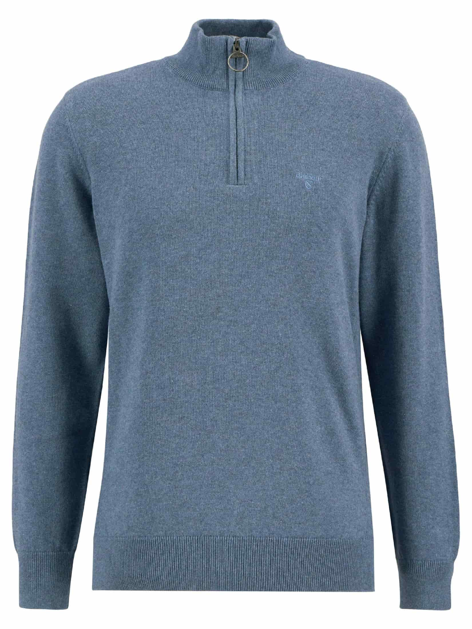 Cotton Quarter-Zip Jumper - miniatura 20