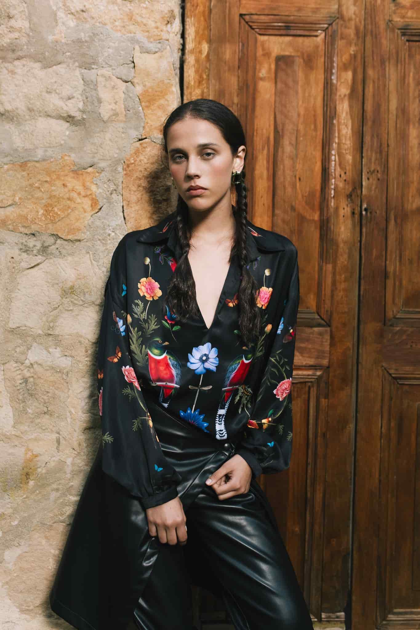 Blusa Satin - Mexica - miniatura 1