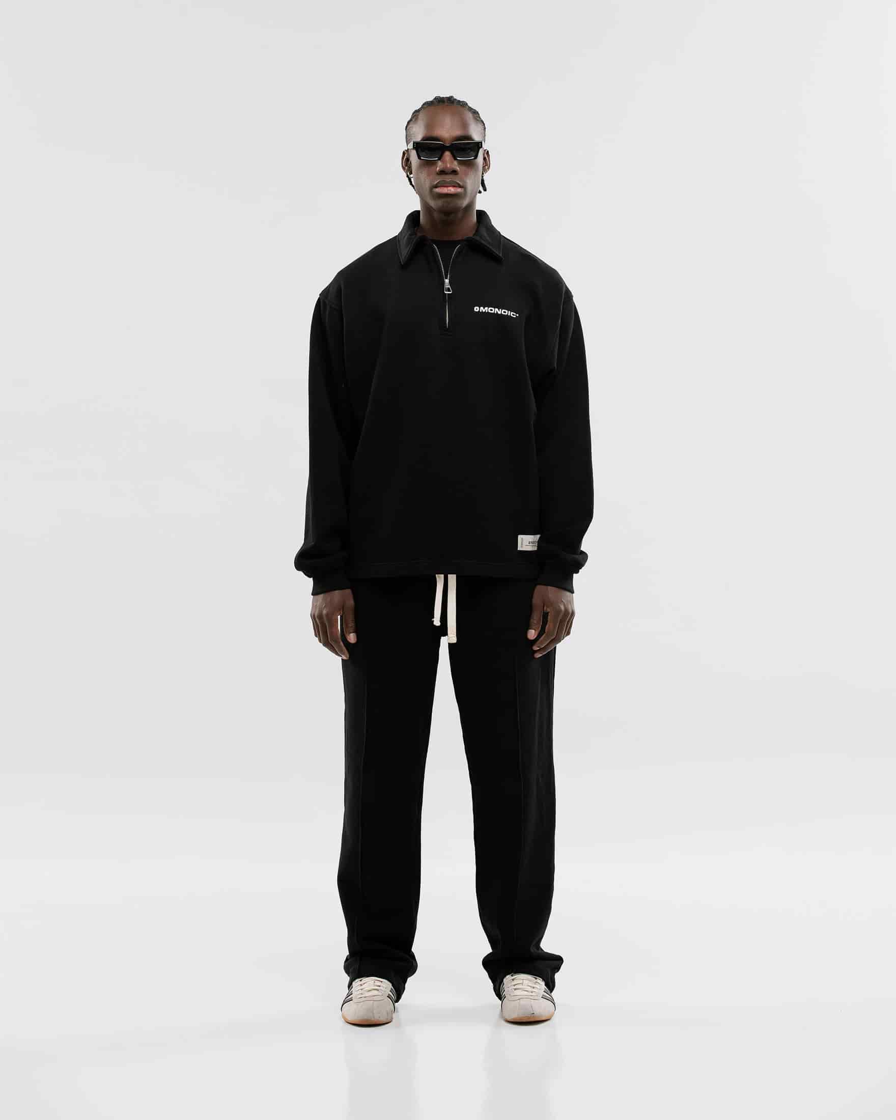 Quarter Zip V2 - Negro Oscuro - miniatura 8