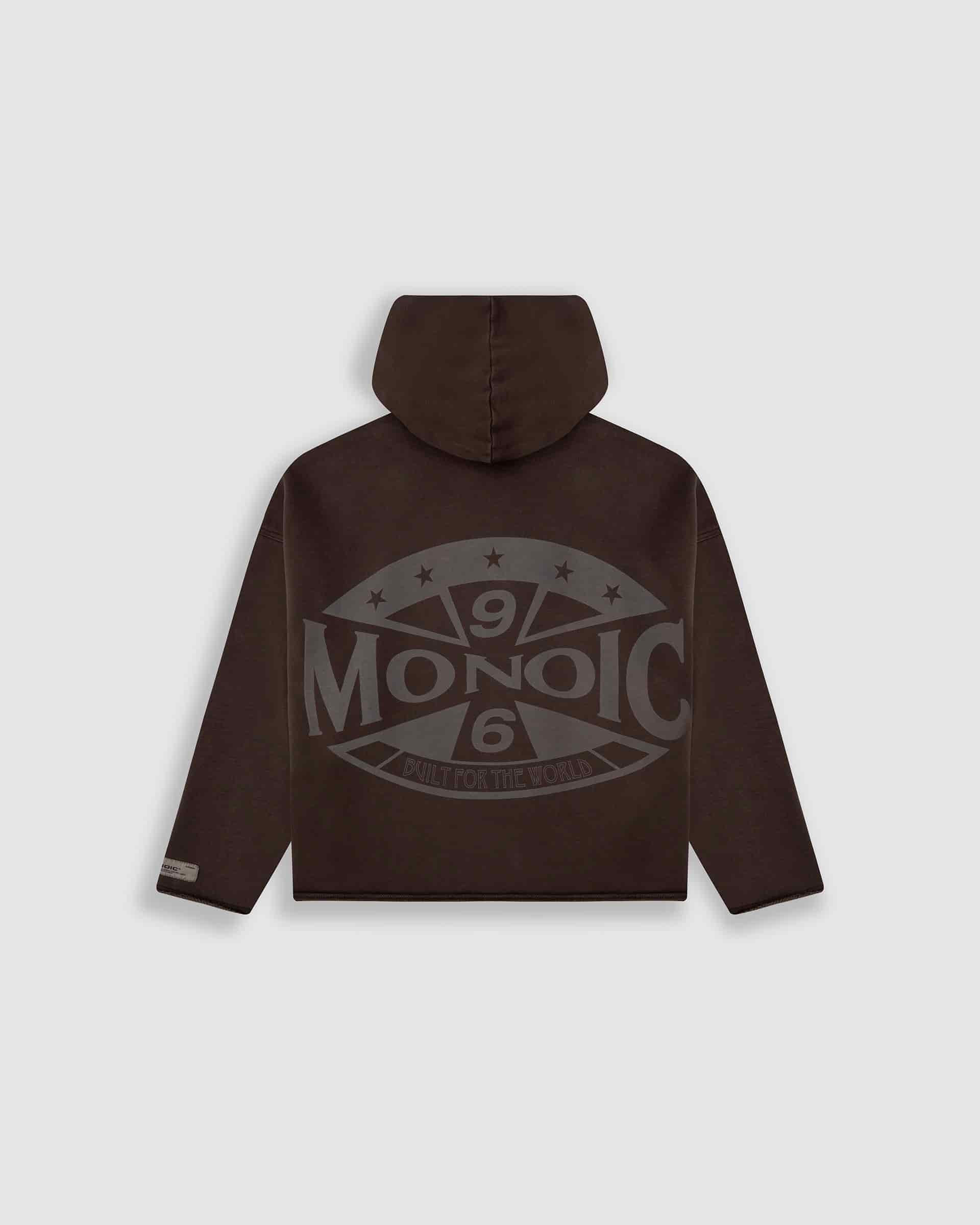 Hoodie Compass – Café Desgastado - miniatura 1